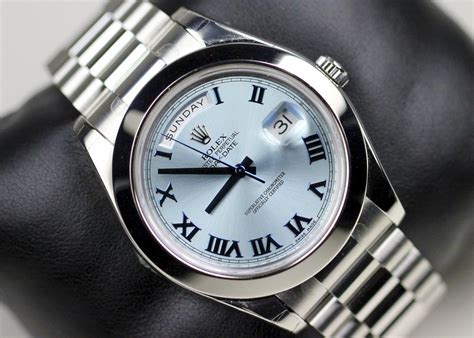 rolex day date ii platinum black|newest rolex platinum day date.